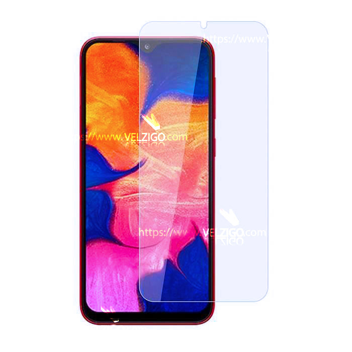 Film de protection smartphone anti-rayures pour Samsung Galaxy A10s sorti en 2019, écran de 6,2 pouces, modèle SM-A107 en verre trempé haute clarté et anti-traces
