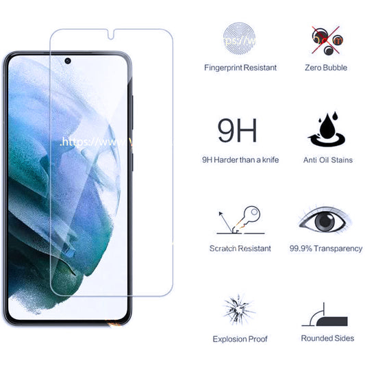 Film de protection smartphone pour Xiaomi Redmi Note 10 sorti en 2021, écran de 6,43 pouces, modèle M2101K7AG en verre trempé haute clarté et sécurité
