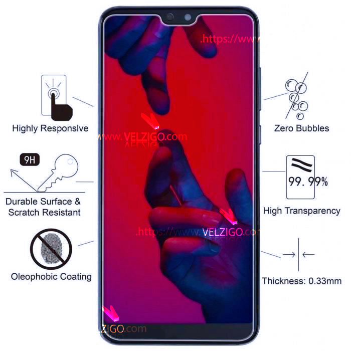 Vitre de protection portable mobile contre les rayures pour Asus Zenfone Live L1 ZB555KL 2018, écran de 5,5 pouces, modèle ZB555KL en verre trempé sans bulles