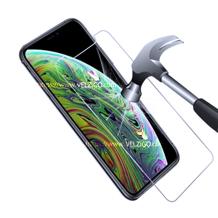 Vitre de protection pour Apple iPhone 11 Pro Max (2019) 6,5 pouces en verre trempé ultra-claire et résistante aux impacts
